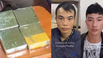 Giấu 4 bánh heroin trong bao gạo mang đi bán