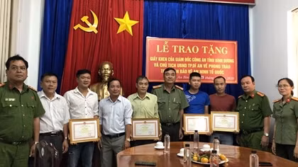 Nhiều “Hiệp sĩ” quả cảm hỗ trợ Công an phá án