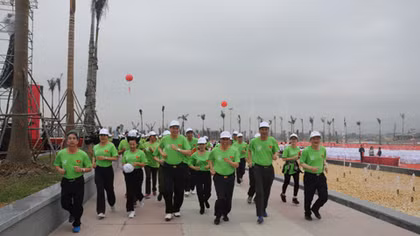 5.000 người Quảng Ninh tham gia chào đón ngày Quốc tế hạnh phúc