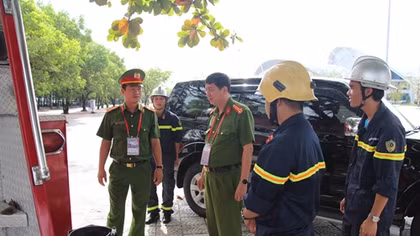 Cảnh sát PCCC TP Đà Nẵng đã đóng góp thành tích vào thành công chung của APEC 2017