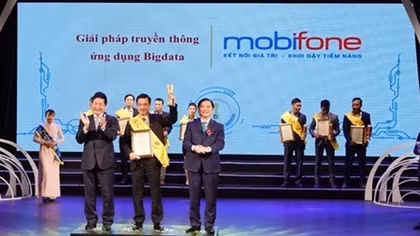 “Lấn sân” sang CNTT, MobiFone vinh dự nhận hai giải thưởng Sao Khuê 2019