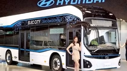 Seoul làm sạch thành phố bằng xe bus điện