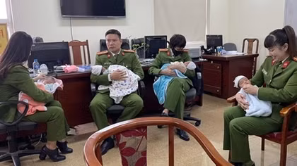 Giải cứu trẻ sơ sinh - tốc độ, tình người Cảnh sát hình sự 