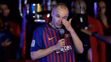 Trận đấu chia tay của huyền thoại Andres Iniesta 