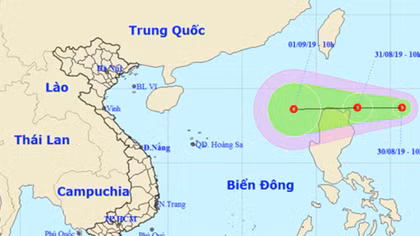 Lực lượng CAND ứng phó với diễn biến áp thấp nhiệt đới gần Biển Đông