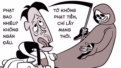 Mất tiền phạt là may mắn nhất