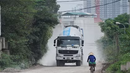 Con đường đau khổ dài hơn 1,5km Khuyến Lương - đê Nguyễn Khoái