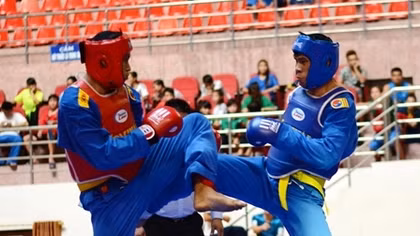 350 VĐV tham dự giải vô địch vovinam toàn quốc