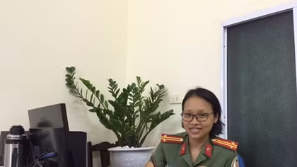Nghị lực phi thường của nữ Trung tá Công an
