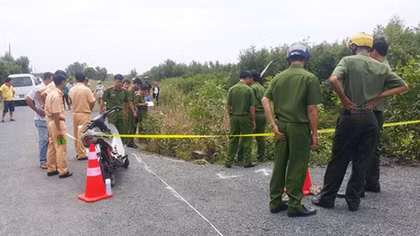 Một đại úy công an tử nạn trên đường đi học