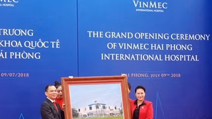 Khai trương Bệnh viện Đa khoa quốc tế Vinmec Hải Phòng