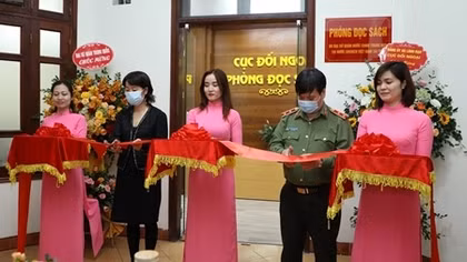 Khánh thành Phòng đọc Cục Đối ngoại, Bộ Công an