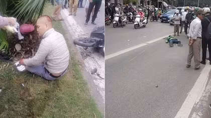 Va chạm với xe máy, tài xế Grab tử vong trên đường BRT