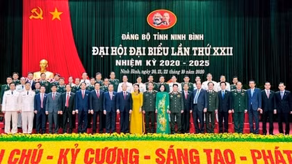 Đại hội đại biểu Đảng bộ tỉnh Ninh Bình lần thứ XXII