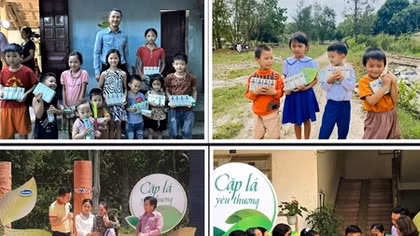 Vinamilk khởi động hành trình “gieo hạt” cùng cặp lá yêu thương năm thứ 4