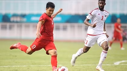 Olympic Việt Nam thất bại trên loạt sút luân lưu trước Olympic UAE