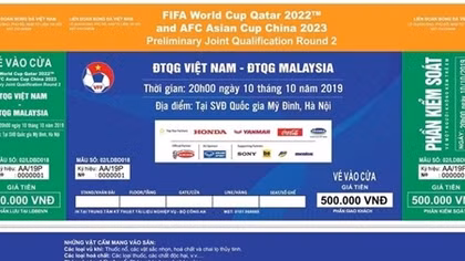 Sẽ minh bạch trong phân phối vé trận Việt Nam-Malaysia