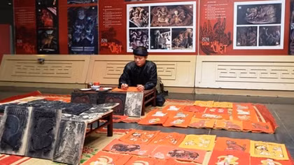 Khi tranh dân gian bước vào cuộc sống đương đại