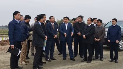 Đẩy nhanh tiến độ đường trục phía Nam thủ đô