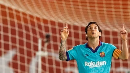 Messi tỏa sáng Barcelona thắng đậm Mallorca