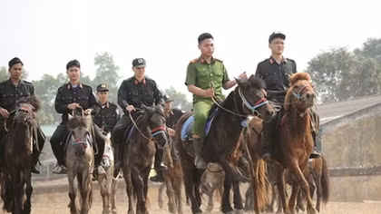Chuyện chưa biết về Đoàn Cảnh sát cơ động Kỵ binh