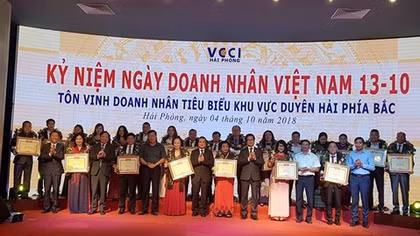 30 doanh nhân tiêu biểu khu vực Duyên hải phía Bắc được tôn vinh