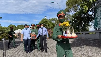 An táng trọng thể 40 hài cốt liệt sĩ tìm thấy ở Chiến khu Ba Lòng