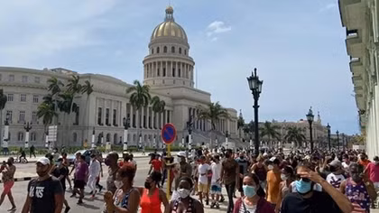 Cảnh giác với thủ đoạn lợi dụng biểu tình tại Cuba để kích động chống phá