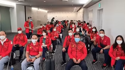 Đoàn Thể thao Việt Nam tới Nhật Bản tham dự Olympic Tokyo 2020