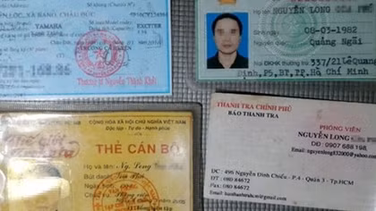 Xưng phóng viên báo để xin bỏ lỗi vi phạm