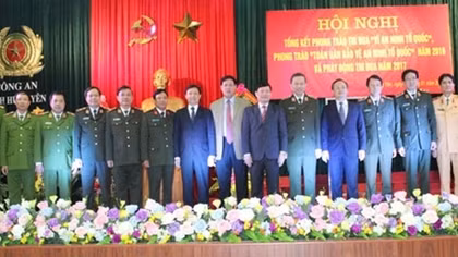 Công an tỉnh Hưng Yên tổng kết phong trào thi đua năm 2016