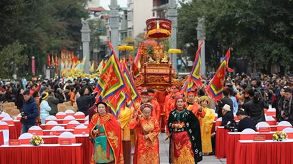 Tưng bừng lễ hội gò Đống Đa Xuân Canh Tý 2020