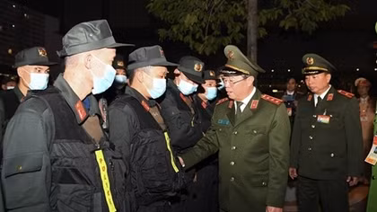 Thứ trưởng Bùi Văn Nam kiểm tra công tác đảm bảo an ninh, an toàn Đại hội XIII của Đảng