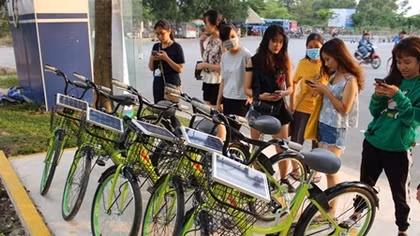 Còn nhiều “điểm nghẽn” để phát triển hệ thống xe đạp công cộng