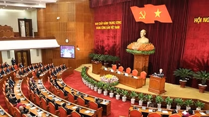 Phiên bế mạc của Hội nghị lần thứ ba Ban Chấp hành Trung ương Đảng khoá XII