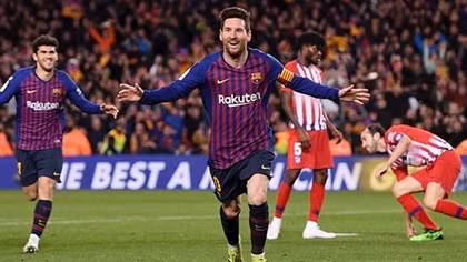 Đè bẹp Atletico, Barcelona "chạm 1 tay" vào chức vô địch