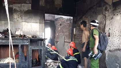 Tin thêm về vụ hỏa hoạn làm 2 cháu bé tử vong