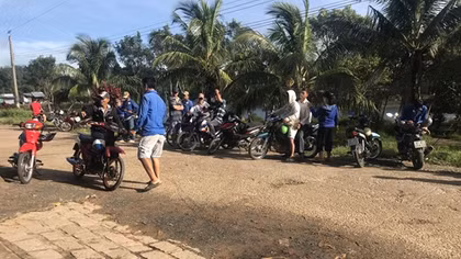 Xe ôm Thiên Cấm Sơn