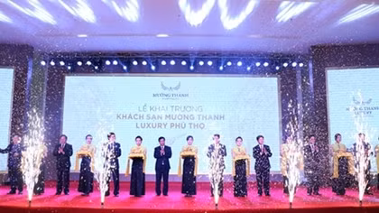 Khánh thành khách sạn Mường Thanh Luxury Phú Thọ