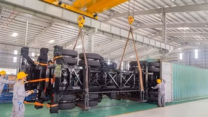Thaco đẩy mạnh xuất khẩu sơmi rơmóoc sang thị trường Mỹ