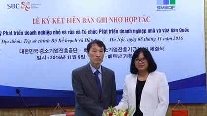 Thúc đẩy doanh nghiệp nhỏ và vừa Việt Nam - Hàn Quốc phát triển