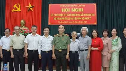 Cử tri tín nhiệm Thứ trưởng Trần Quốc Tỏ ứng cử, tái cử đại biểu Quốc hội khóa XV