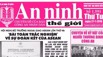 Đón đọc Chuyên đề An ninh thế giới tuần số 1591