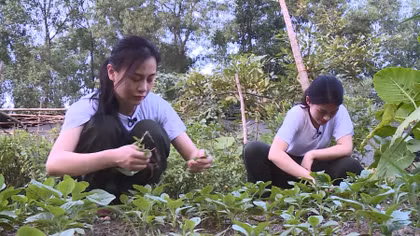  Phương Oanh bị phạt nhổ cỏ tại “Mỹ nhân hành động”