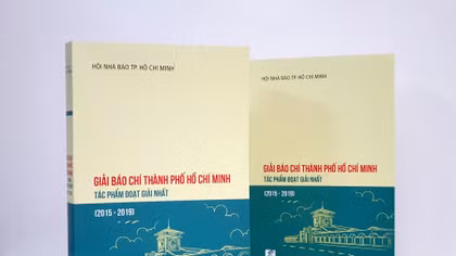 Ra mắt sách "Giải thưởng báo chí TP Hồ Chí Minh – Tác phẩm đoạt giải nhất 2015 – 2019"