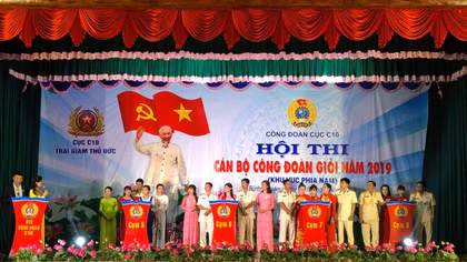 Hội thi Cán bộ Công đoàn giỏi Cục CSQLTG, CSGDBB, TGD