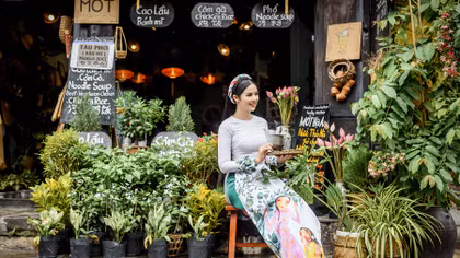 Hoa hậu Ngọc Hân mang bộ sưu tập “Ý xuân” đến Duyên dáng Việt Nam 