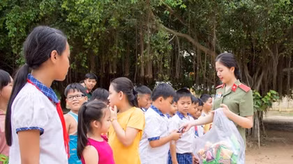 Chuyến “3 cùng” đậm tình quân dân của sinh viên An ninh