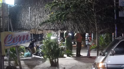 Nam thanh niên chết bất thường ở cà phê chòi võng