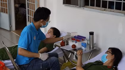 Hơn 480 cán bộ, chiến sĩ Công an Tây Ninh hiến máu cứu người